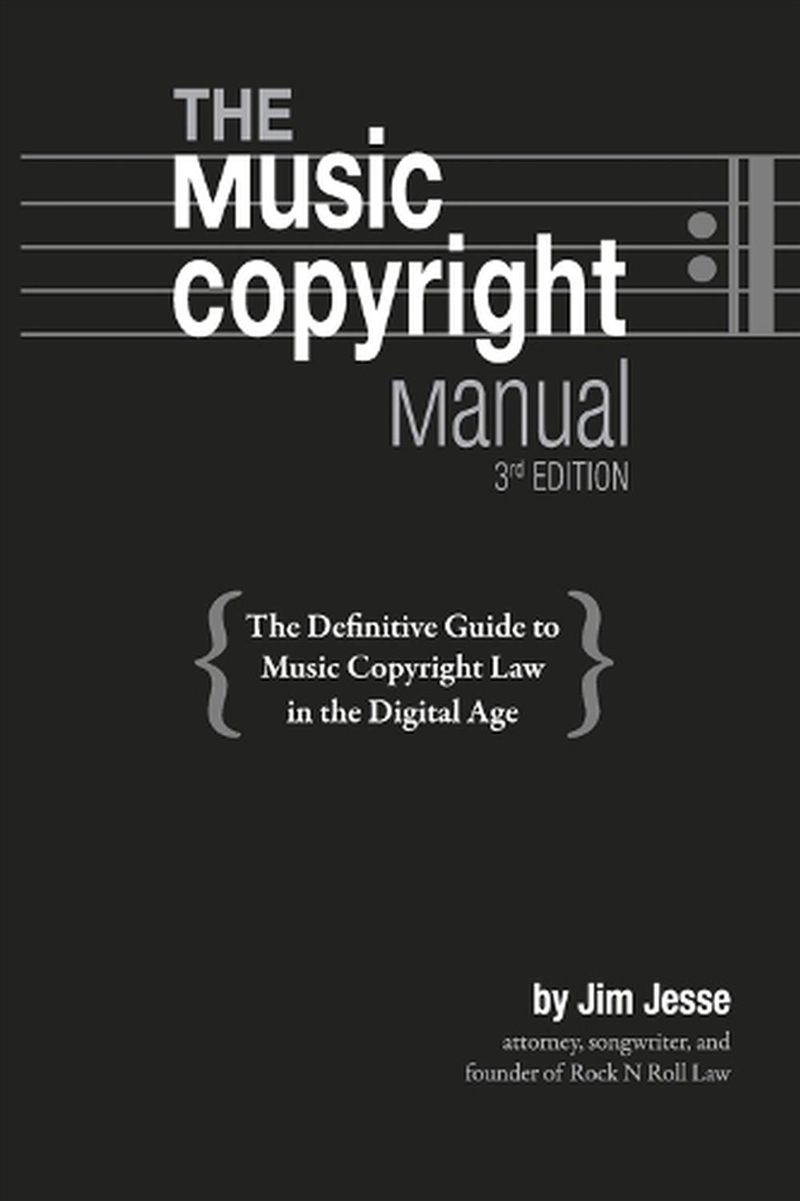 The Music Copyright Manual/Product Detail/Reading