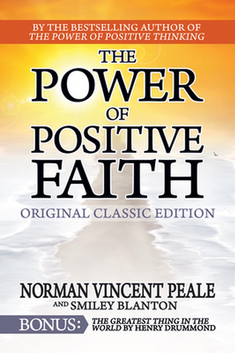 The Power of Positive Faith Bonus Book The Greatest Thing In The World/Product Detail/Religion & Beliefs