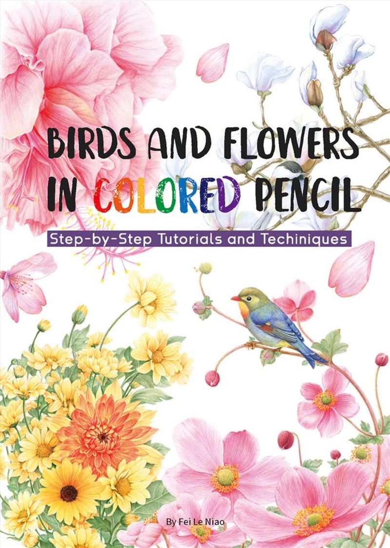 Birds and Flowers in Colored Pencil/Product Detail/Reading