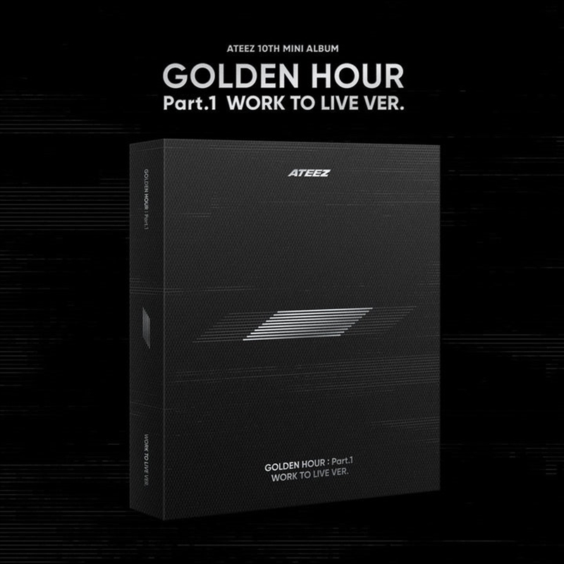 Ateez - Golden Hour : Part.1 10Th Mini Album Work To Live Ver/Product Detail/World