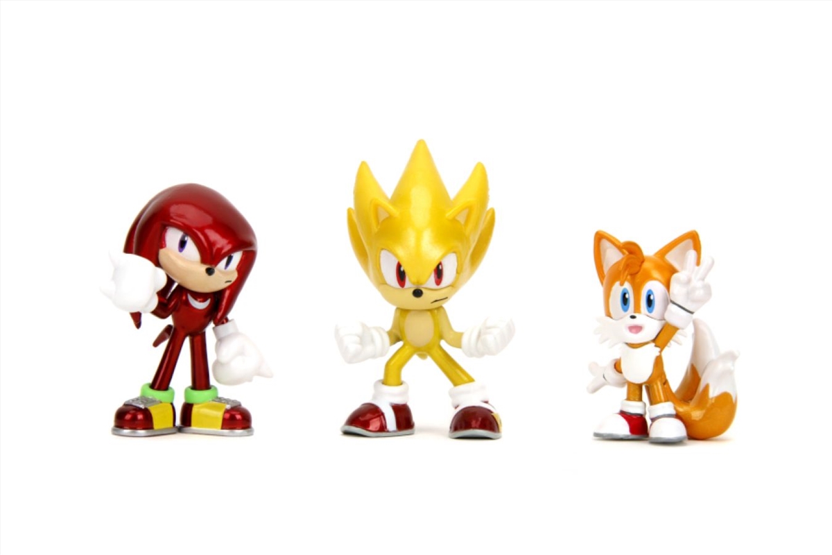 Sonic the Hedgehog - 2.5" Metalfigs Diecast 3-Pack/Product Detail/Figurines