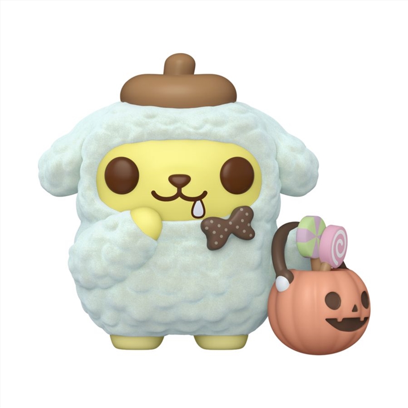 Sanrio - Pompompurin (Halloween) US Exclusive Flocked Pop! Vinyl [RS]/Product Detail/Standard Pop Vinyl