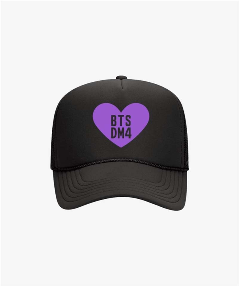 Bts - Bts X Dm4 Official MD Heart Trucker Hat/Product Detail/KPOP Merch