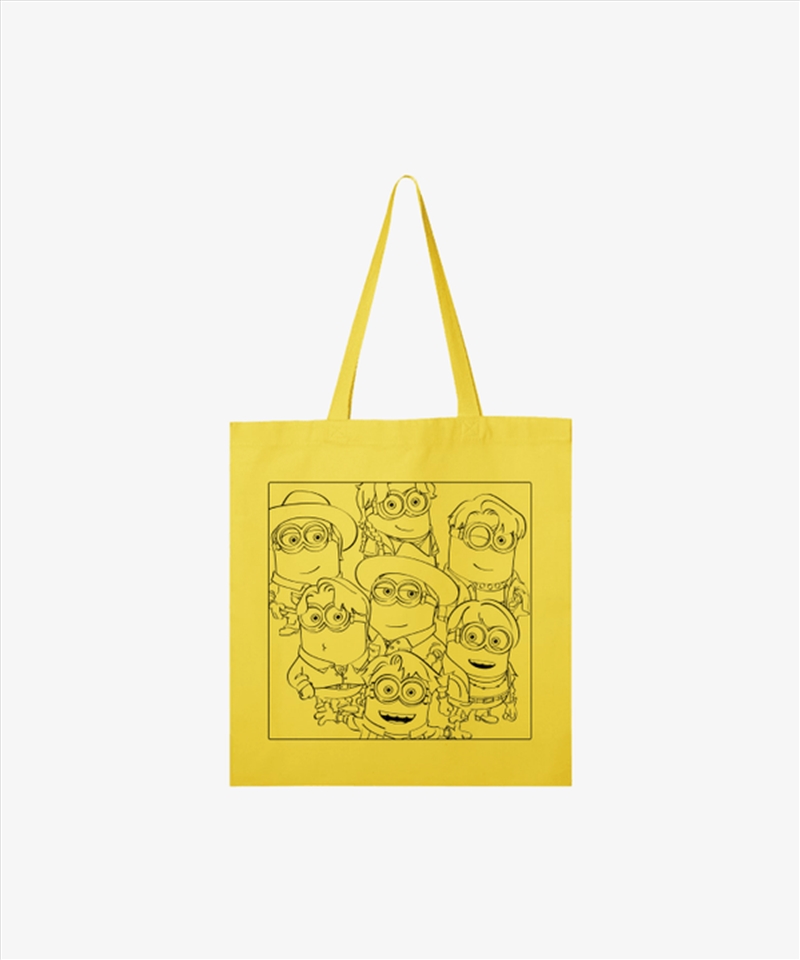 Bts - Bts X Dm4 Official MD Outline Square Tote Bag/Product Detail/KPOP Merch