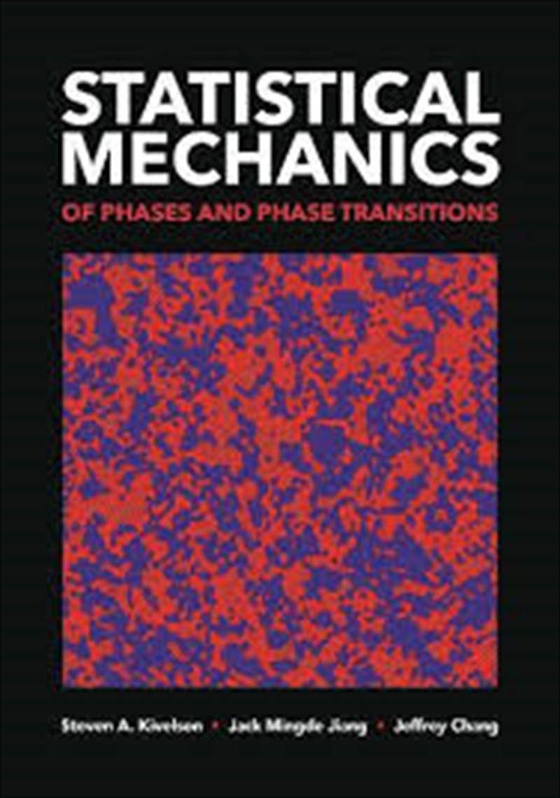 Statistical Mechanics of Phases and Phase Transitions/Product Detail/Science