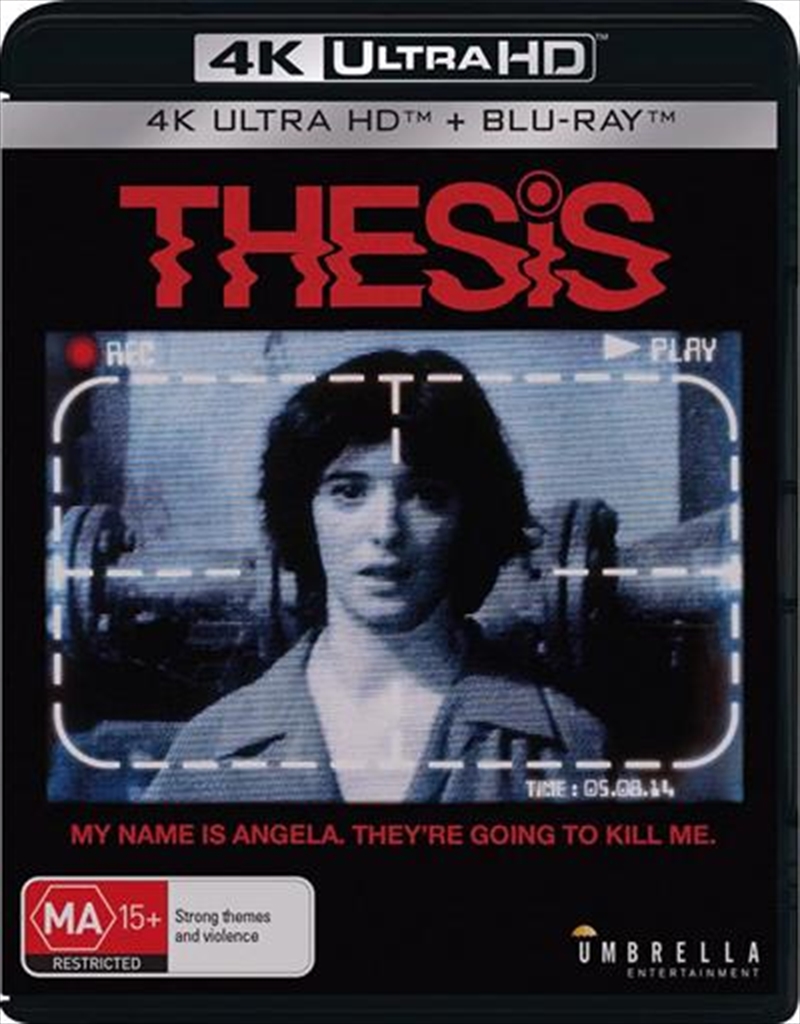 Thesis - Limited Edition  Blu-ray + UHD/Product Detail/Horror