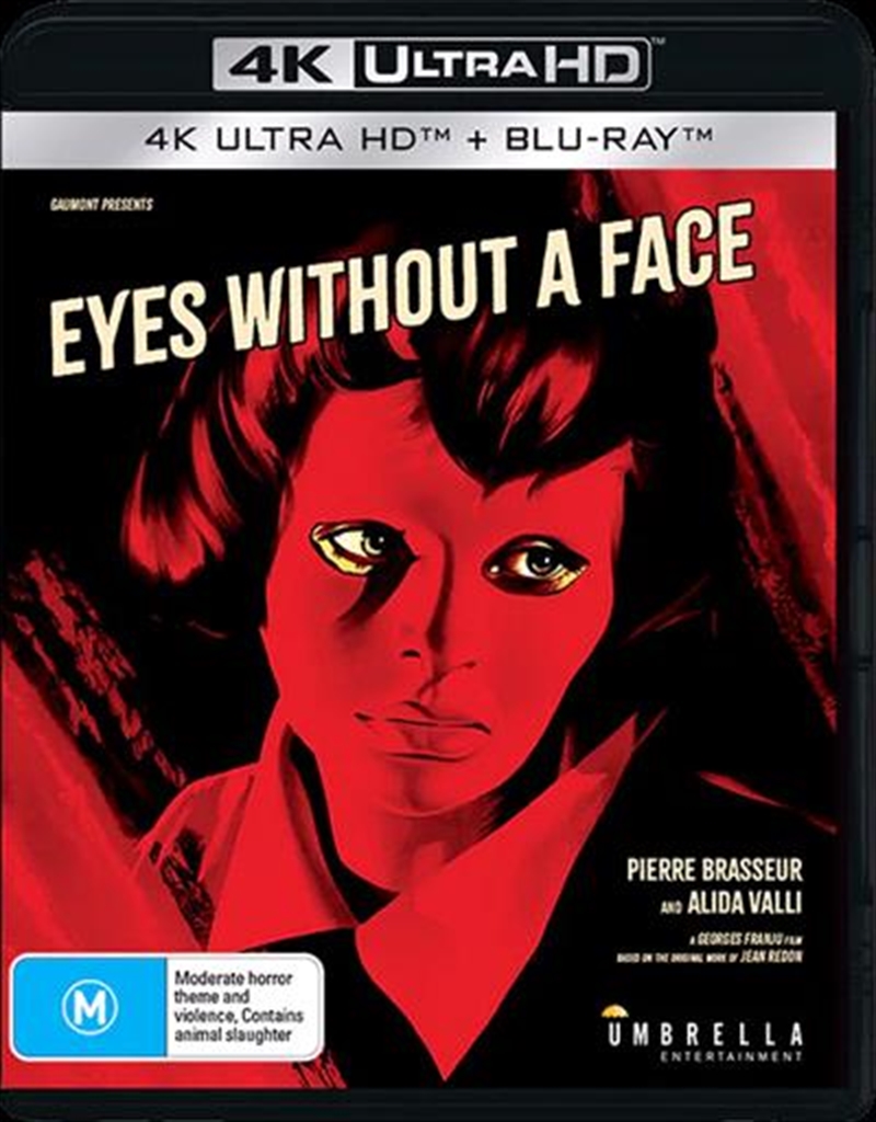 Eyes Without A Face - Limited Edition  Blu-ray + UHD/Product Detail/Horror