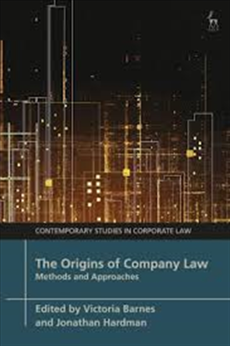 The Origins of Company Law: Methods and Approaches/Product Detail/Reading