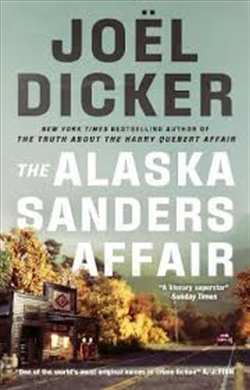 The Alaska Sanders Affair/Product Detail/Thrillers & Horror Books