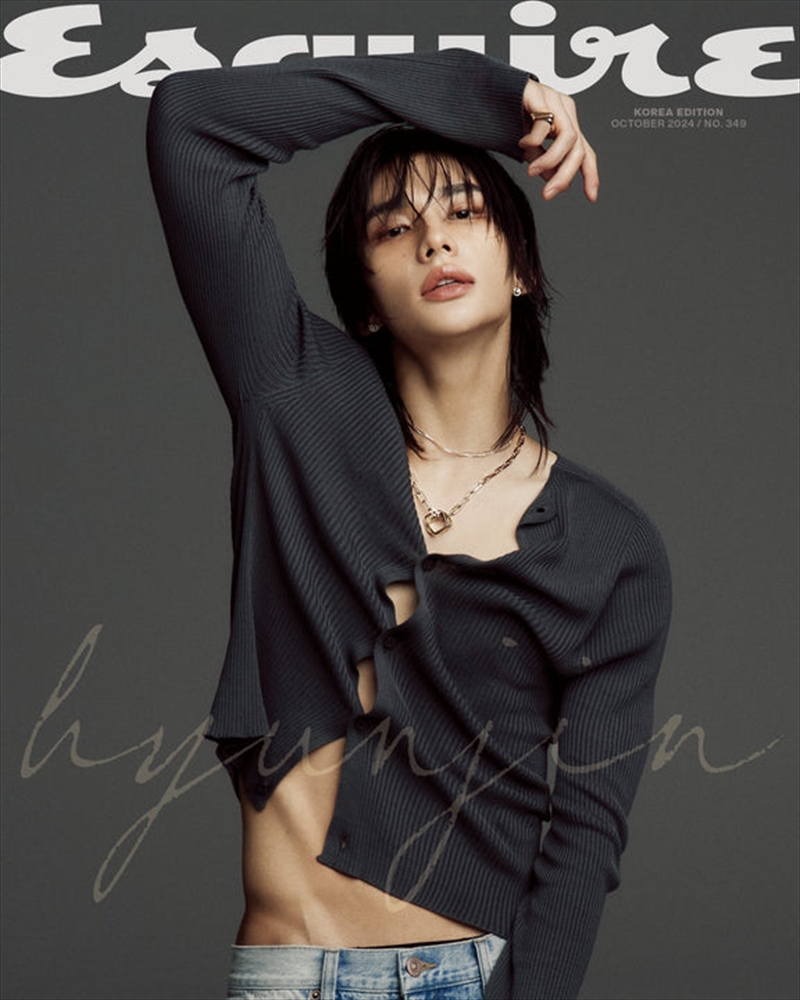 Esquire 2024. 10 [A] (Cover : Stray Kids Hyunjin)/Product Detail/KPOP Merch