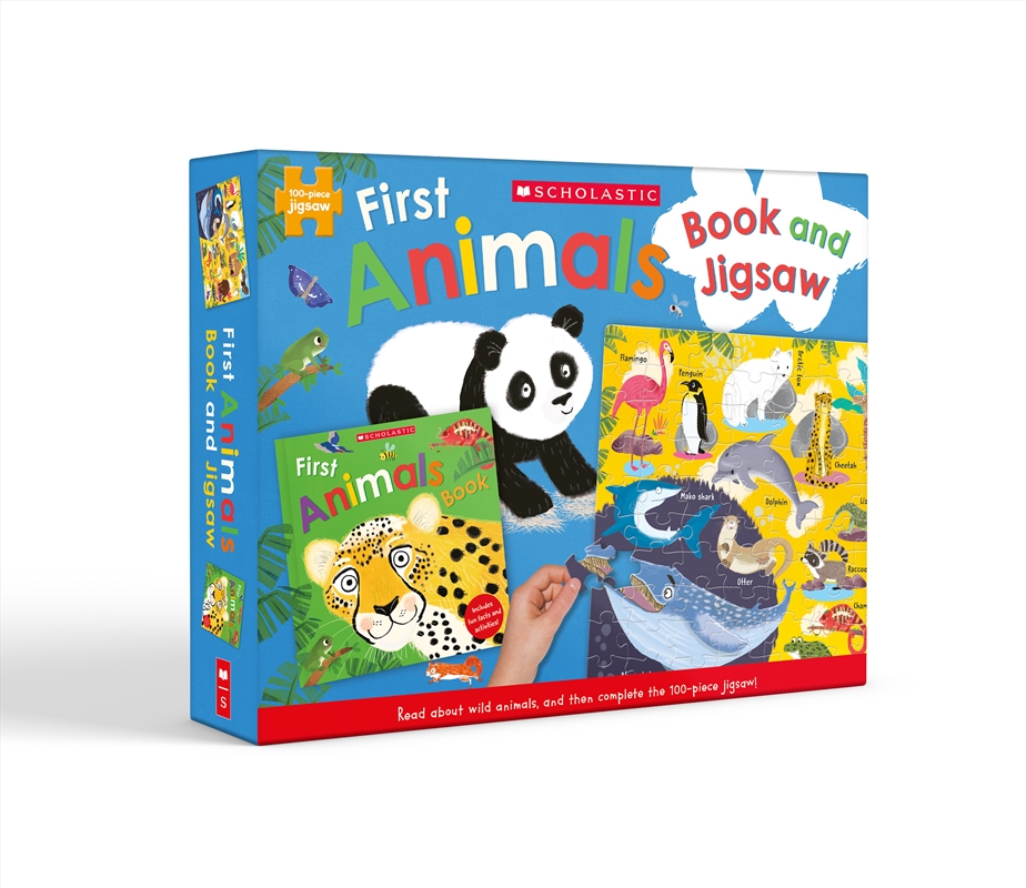 First Animals: Book and Jigsaw (Miles Kelly: 100 Pieces)/Product Detail/Jigsaw Puzzles