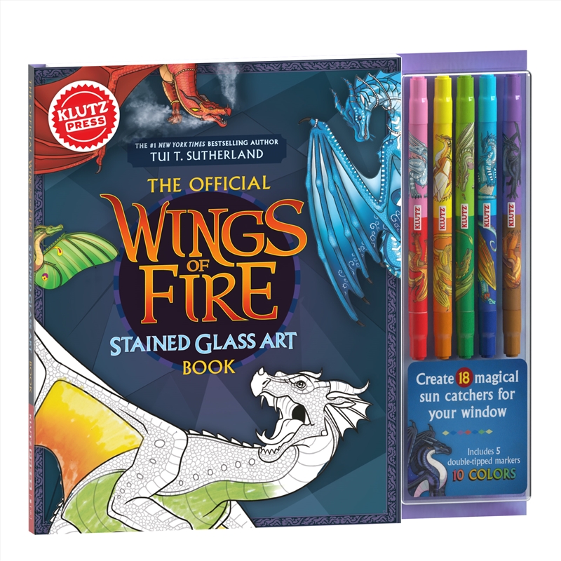 Wings of Fire Stained Glass Art (KLUTZ)/Product Detail/Kids Activity Books