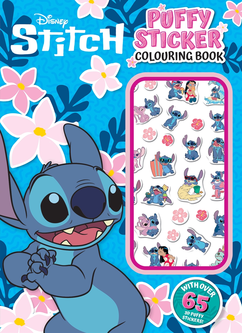 Stitch: Puffy Sticker Colouring Book (Disney)/Product Detail/Kids Activity Books