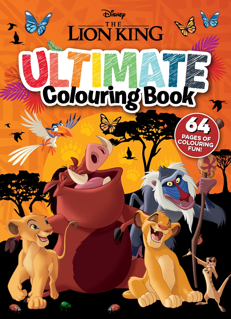 The Lion King: Ultimate Colouring Book (Disney)/Product Detail/Kids Colouring