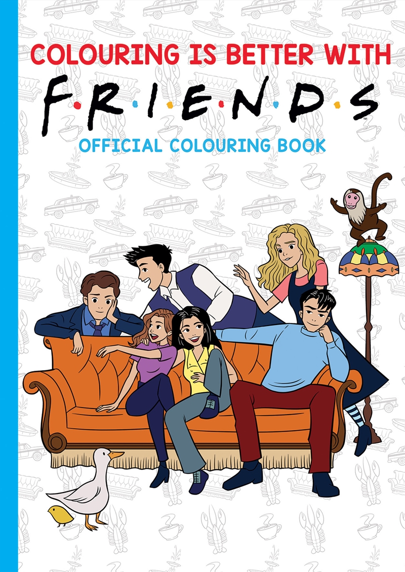 Colouring Is Better With Friends: Official Colouring Book #2 (Warner Bros.)/Product Detail/Adults Colouring