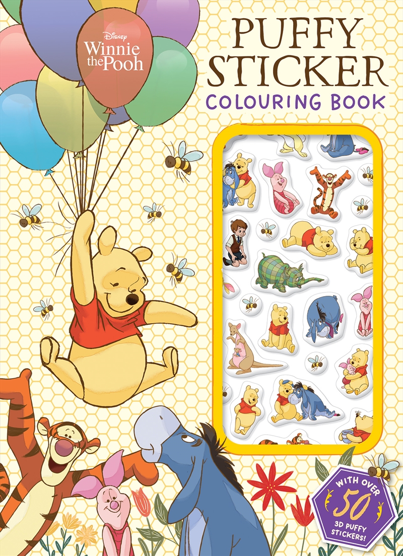 Winnie The Pooh: Puffy Sticker Colouring Book (Disney)/Product Detail/Kids Activity Books