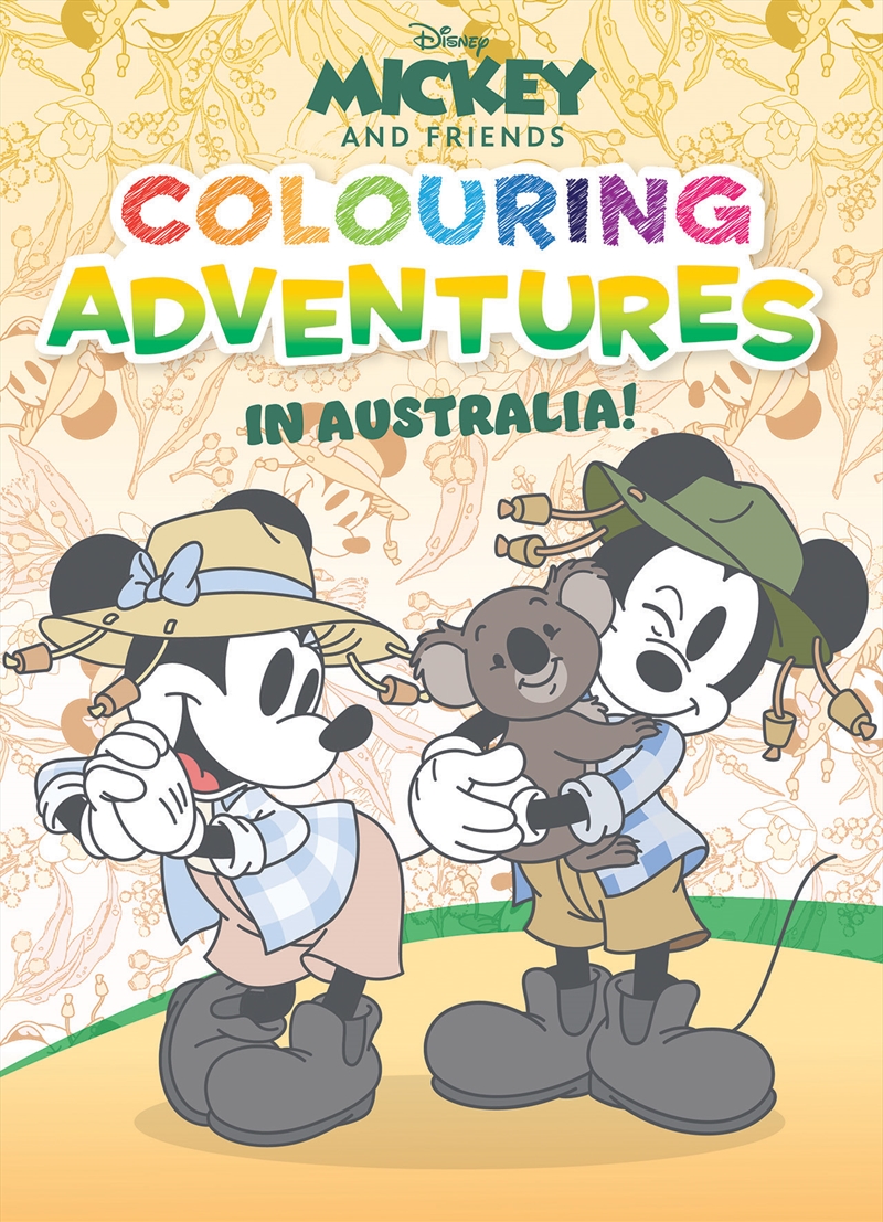 Mickey and Friends: Colouring Adventures in Australia! (Disney)/Product Detail/Kids Colouring