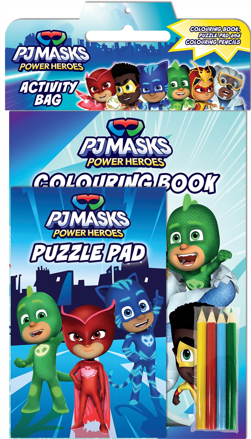 PJ Masks: Activity Bag (Hasbro)/Product Detail/Kids Activity Books