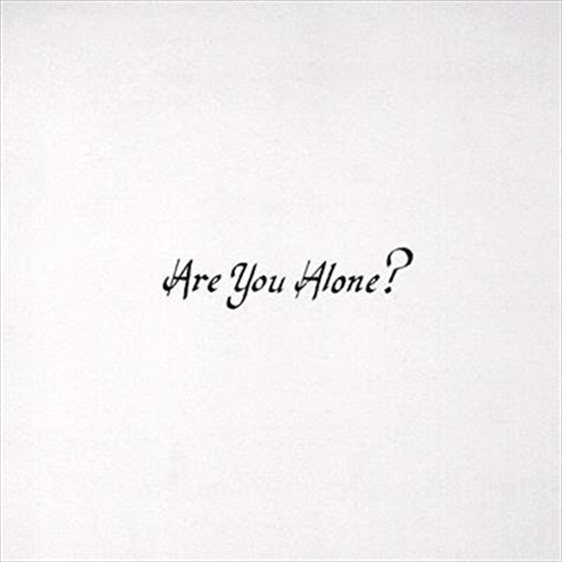 Are You Alone?/Product Detail/Rock/Pop