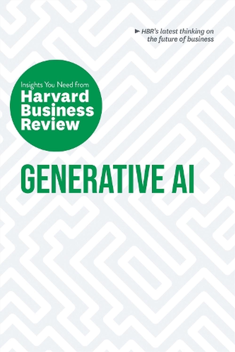 Generative AI: The Insights You Need from Harvard Business Review/Product Detail/Computing & IT