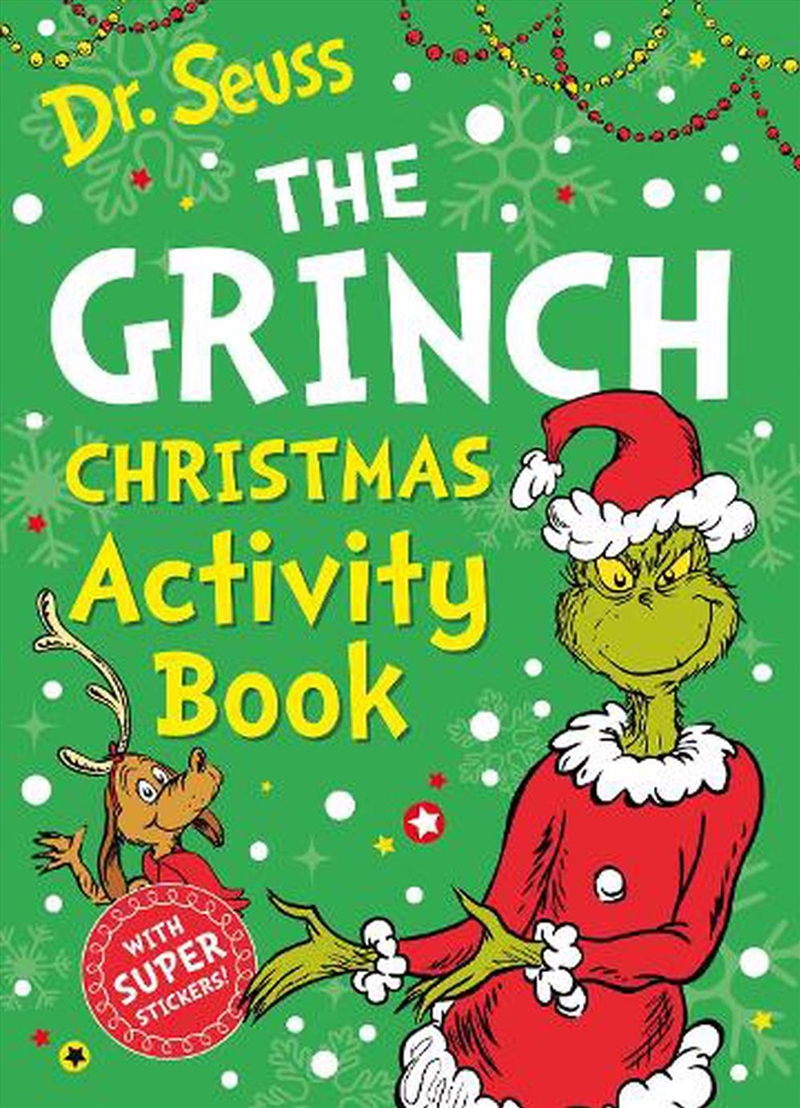 Grinch Christmas Activity Book/Product Detail/Kids Activity Books