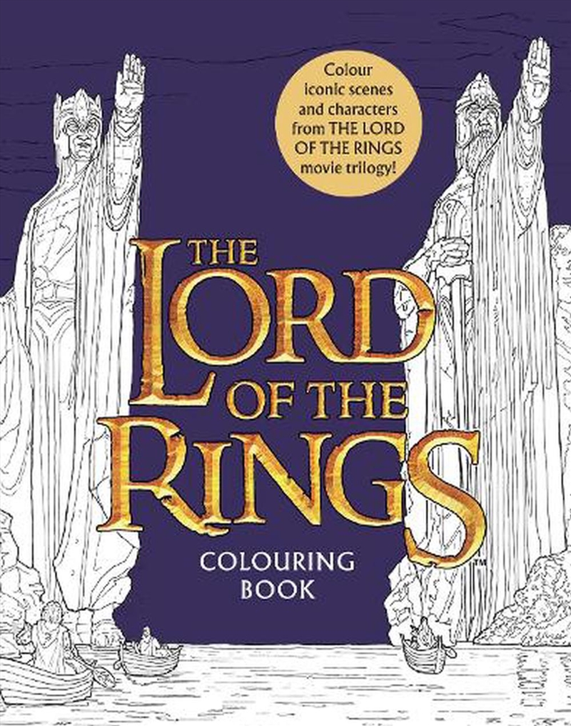 Lotr Movie Trilogy Colouring Book/Product Detail/Arts & Entertainment