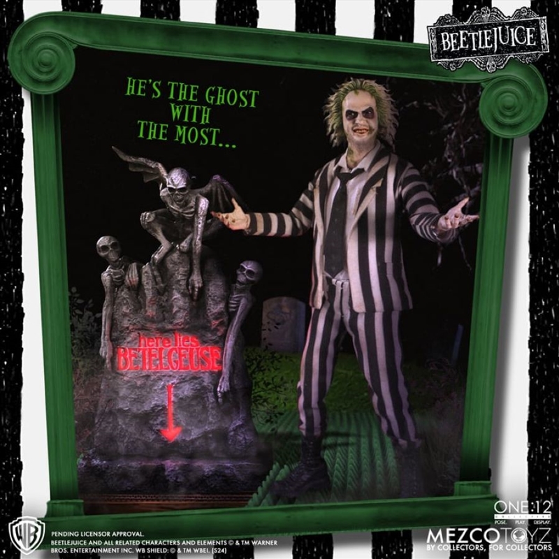 Beetlejuice 2 - Beetlejuice Deluxe One:12 Collective Action Figure/Product Detail/Figurines