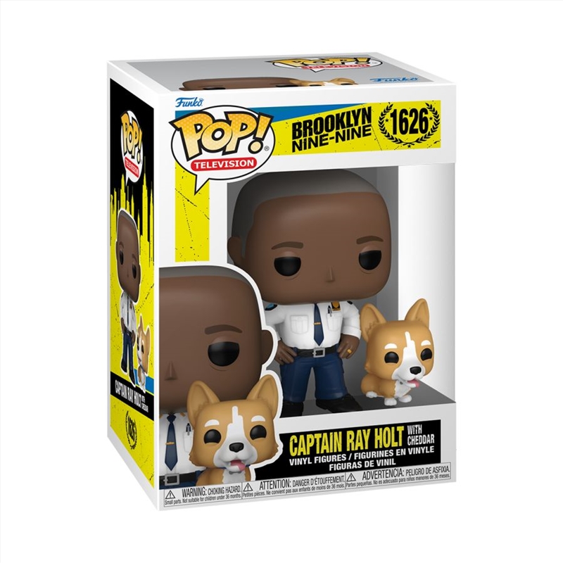 Brooklyn Nine-Nine - Captain Holt w/Cheddar Pop!/Product Detail/TV