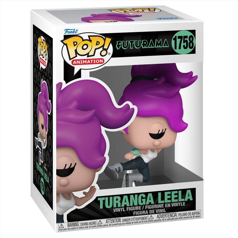 Futurama - Leela (Flying Kick) Pop!/Product Detail/TV