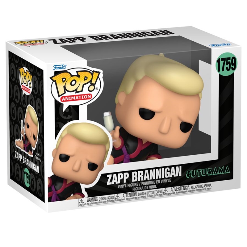 Futurama - Zapp Brannigan (Lounging) Pop!/Product Detail/TV