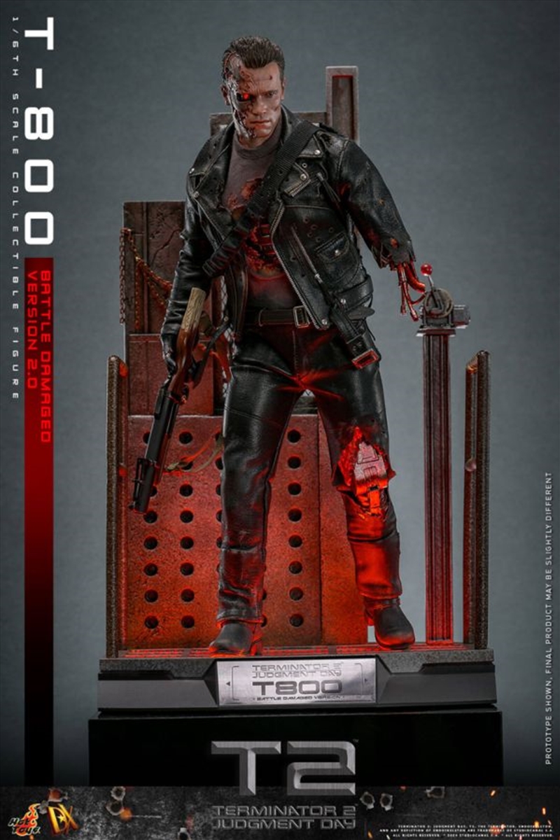 Terminator 2: Judgement Day - T-800 (Battle Damaged 2.0) 1:6 Scale Collectable Action Figure/Product Detail/Figurines