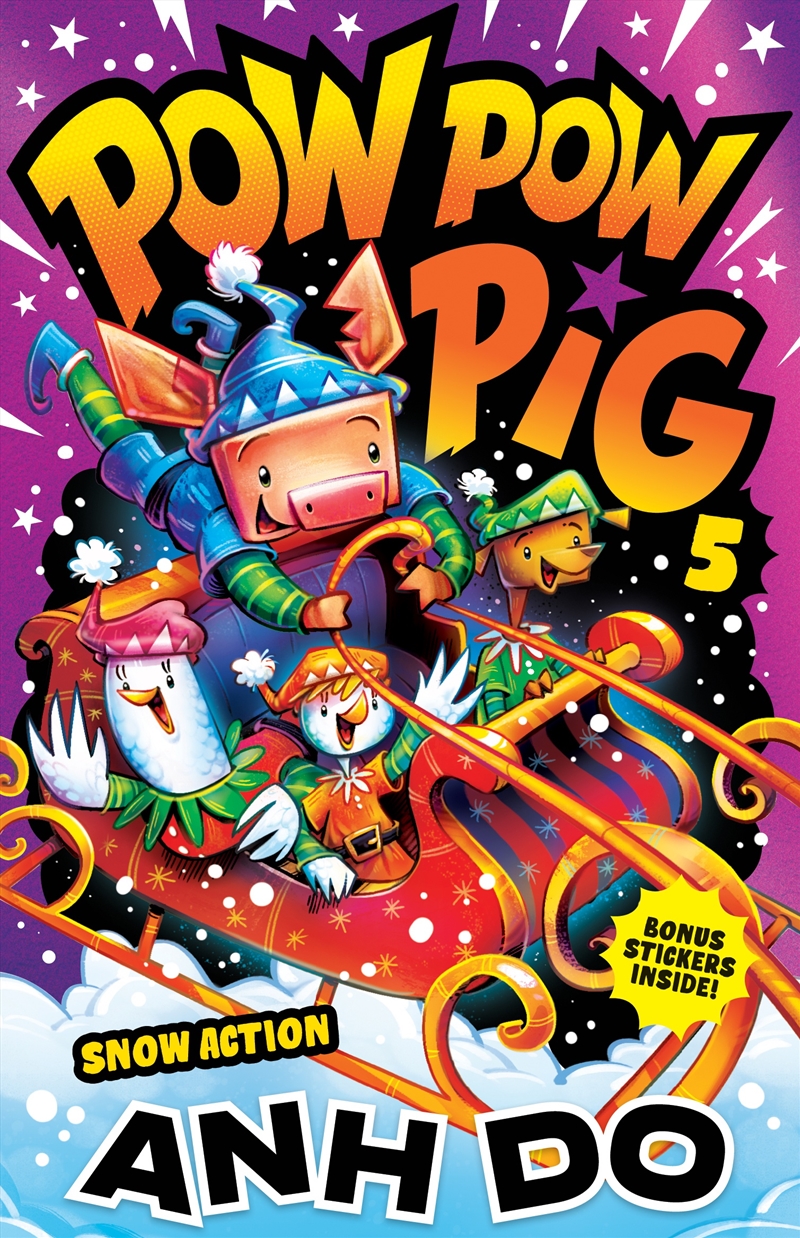 Snow Action: Pow Pow Pig 5/Product Detail/Childrens Fiction Books