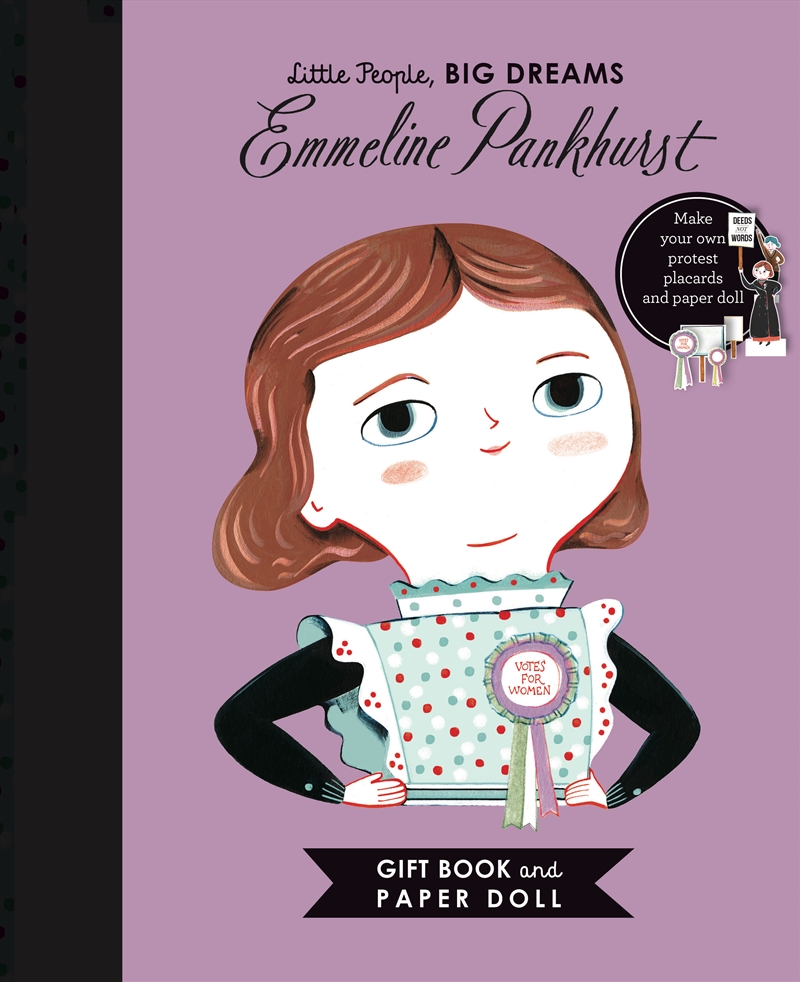 Emmeline Pankhurst Paper Doll (Little People, Big Dreams)/Product Detail/Early Childhood Fiction Books