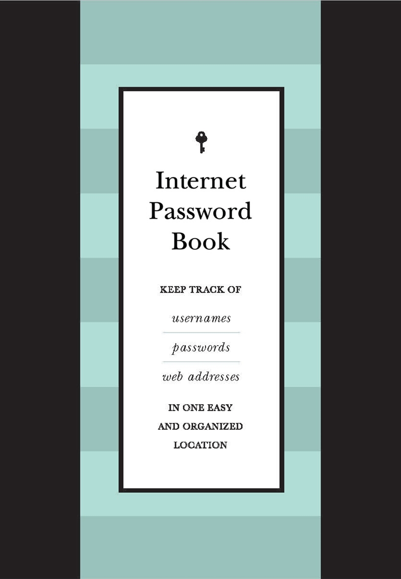 Internet Password Book/Product Detail/Computing & IT