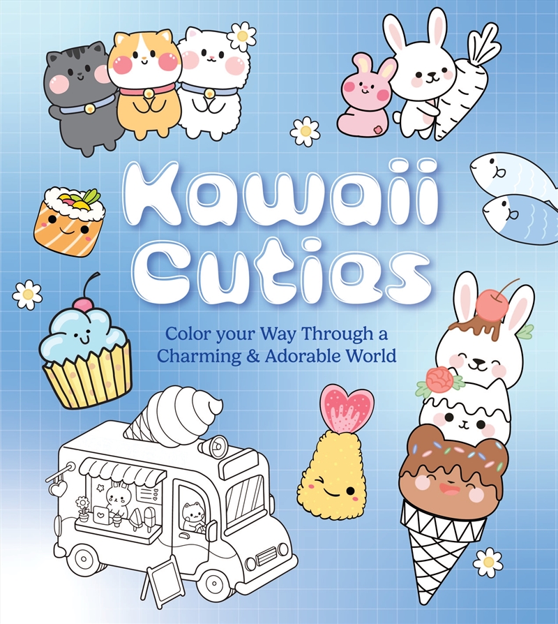 Kawaii Cuties Colouring Book/Product Detail/Crafts & Handiwork