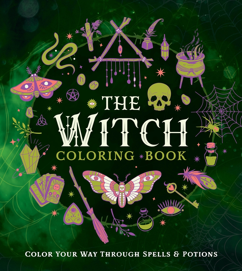 The Witch Coloring Book/Product Detail/Adults Colouring