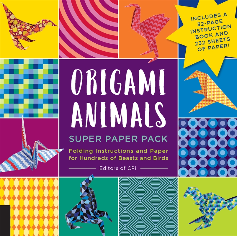 Origami Animals Super Paper Pack/Product Detail/Crafts & Handiwork