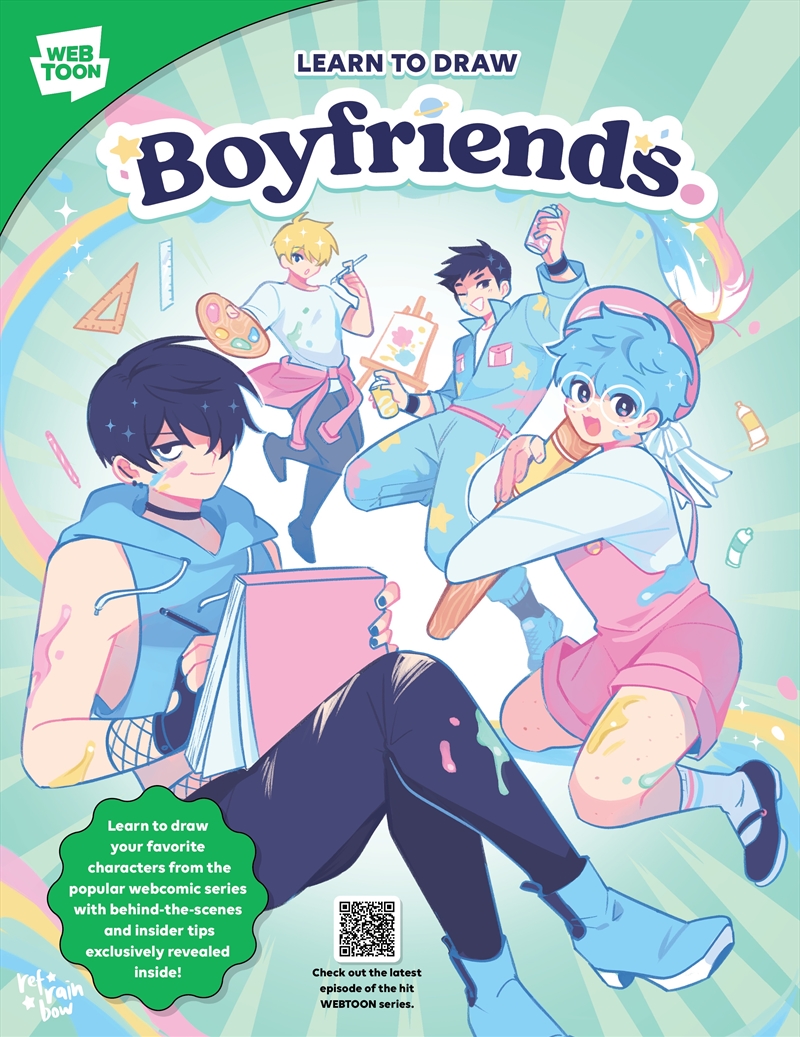 Learn to Draw Boyfriends (WebToon)/Product Detail/Adults Activity Books