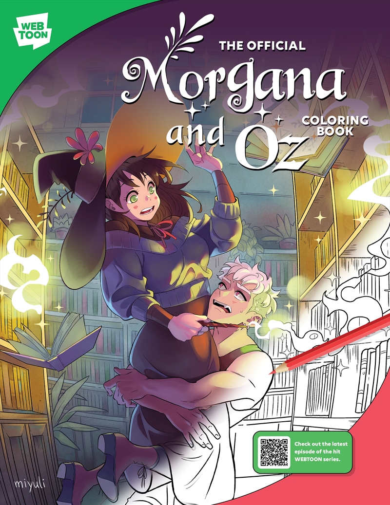 The Official Morgana and Oz Coloring Book (WebToon)/Product Detail/Adults Colouring