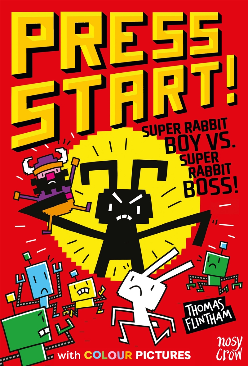 Super Rabbit Boy vs Super Rabbit Boss! (Press Start! 4)/Product Detail/Graphic Novels