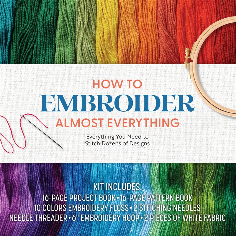 How to Embroider Almost Everything (Kit)/Product Detail/Crafts & Handiwork