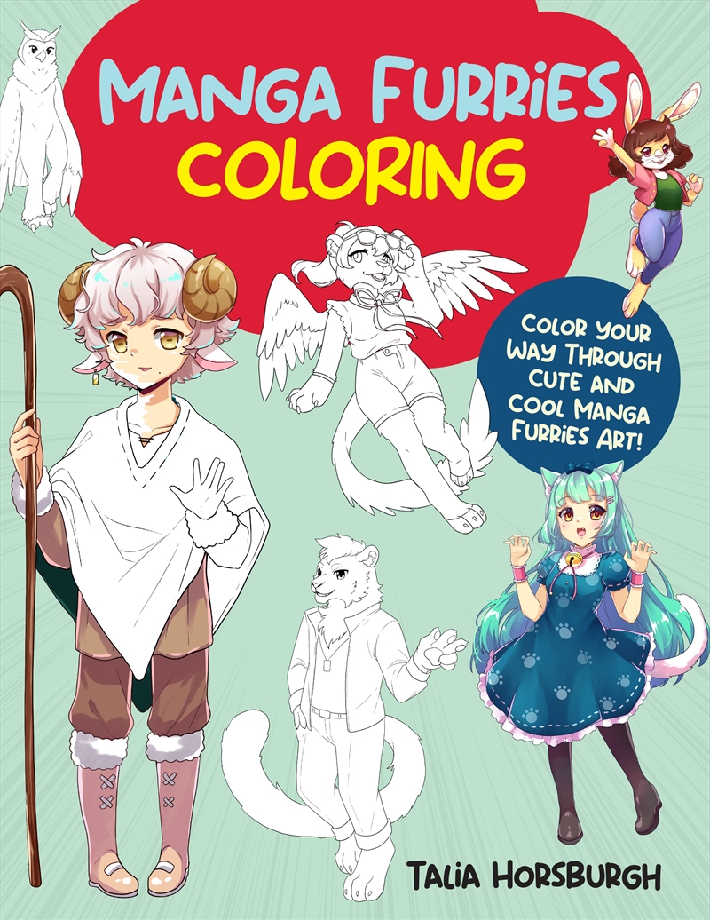 Manga Furries Coloring/Product Detail/Crafts & Handiwork