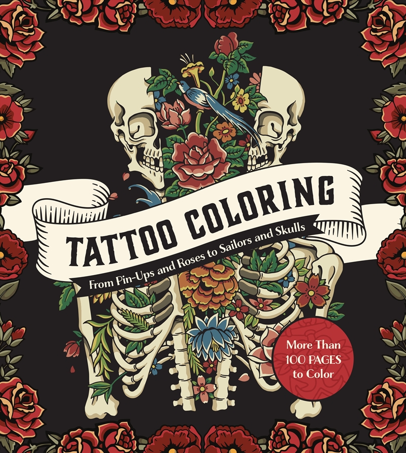 Tattoo Coloring/Product Detail/Adults Colouring