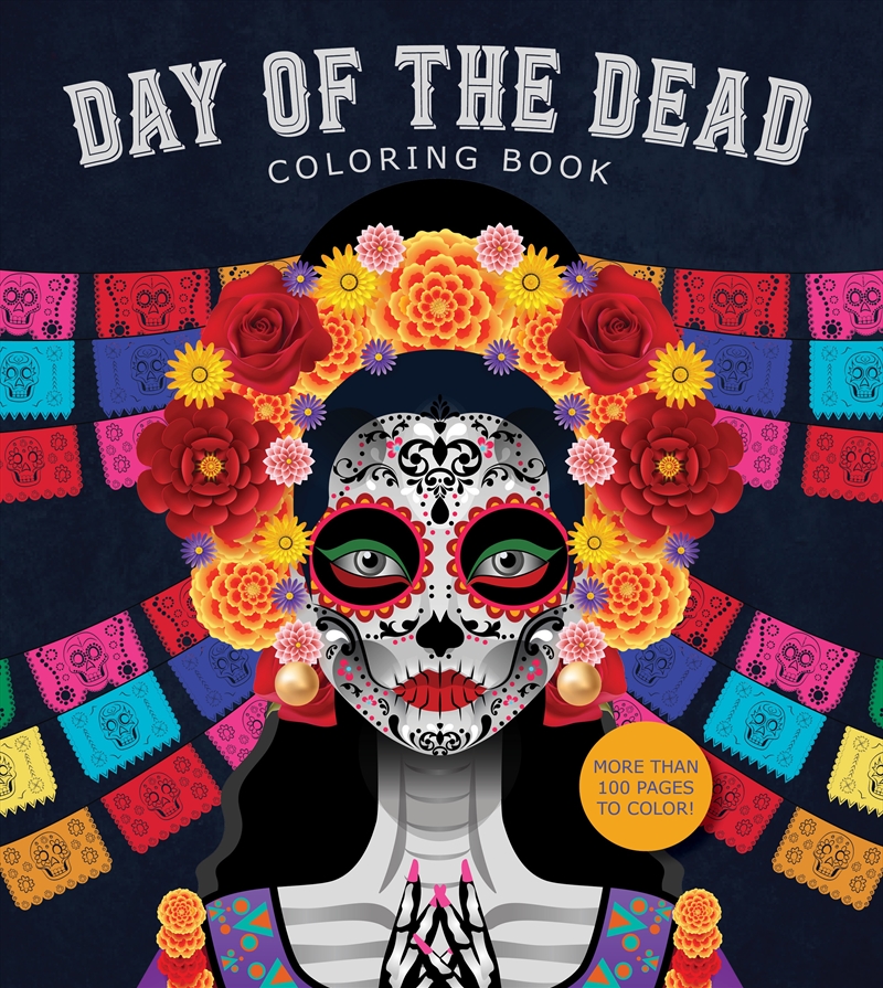 Day of the Dead Coloring Book/Product Detail/Adults Colouring