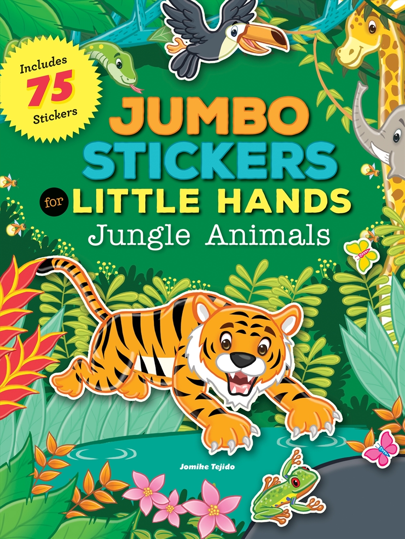 Jungle Animals (Jumbo Stickers Little Hands)/Product Detail/Kids Activity Books