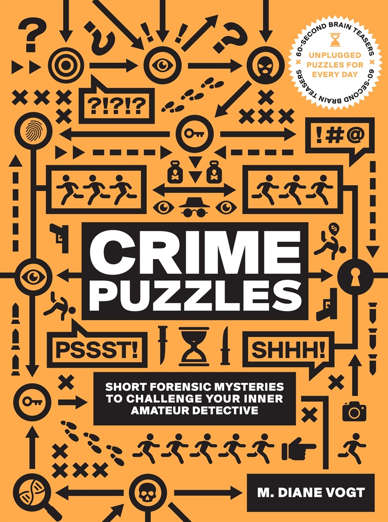 Crime Puzzles (60-Second Brain Teasers)/Product Detail/Adults Activity Books