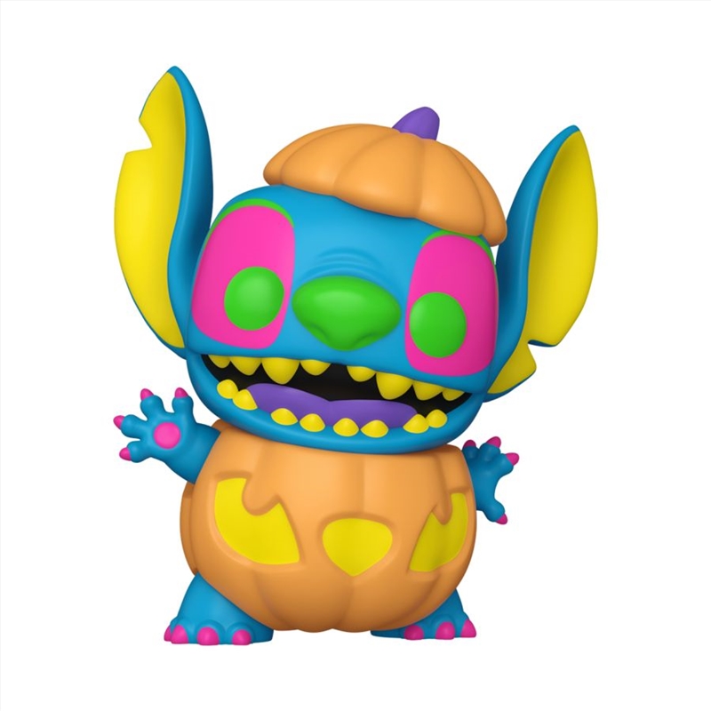 Lilo & Stitch - Pumpkin Stitch US Exclusive Blacklight Pop! Vinyl [RS]/Product Detail/Standard Pop Vinyl