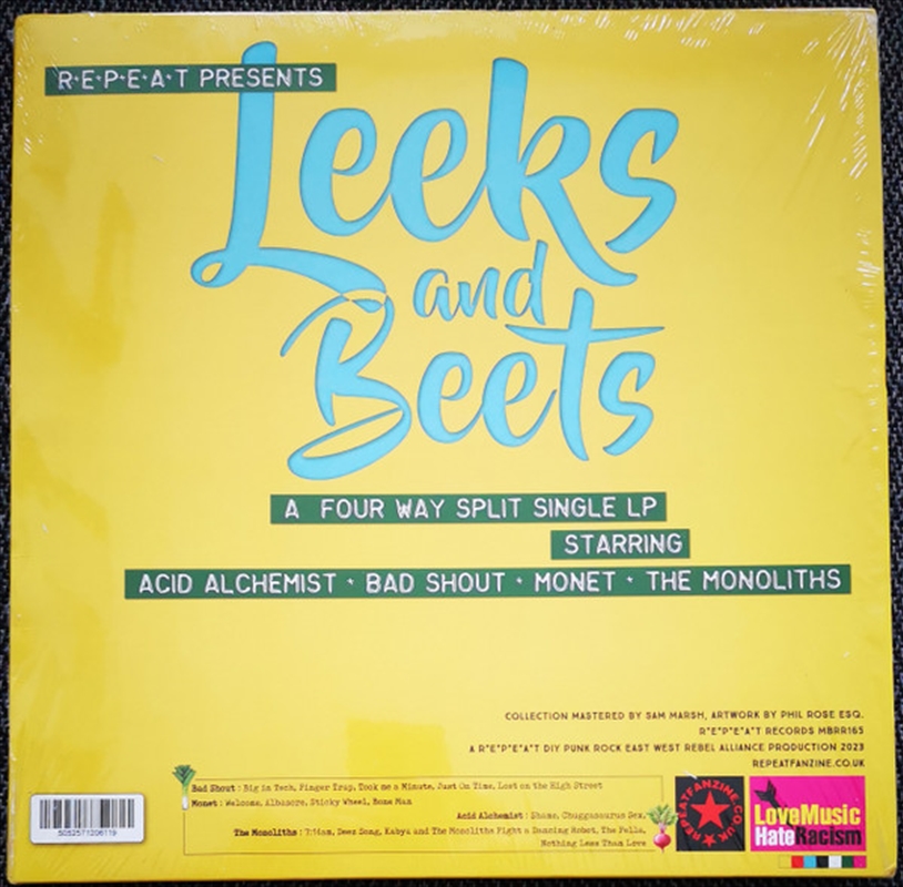 Leeks And Beets/Product Detail/Rock/Pop