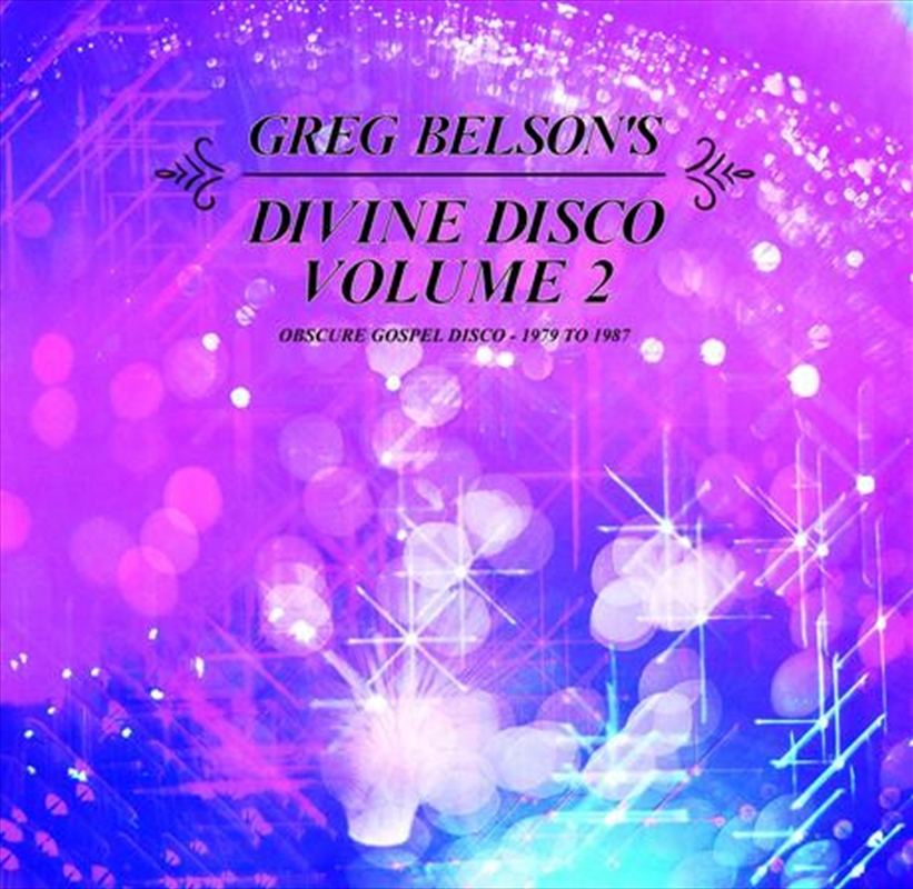 Greg Belsones Divine Disco Vol/Product Detail/R&B