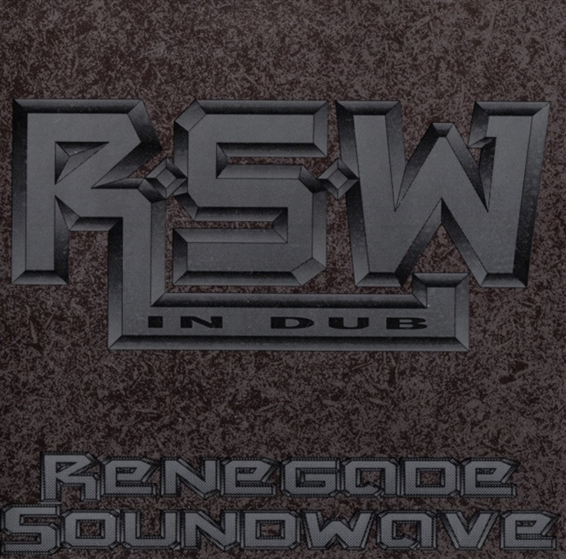 Renegade Soundwave In Dub/Product Detail/Rock/Pop